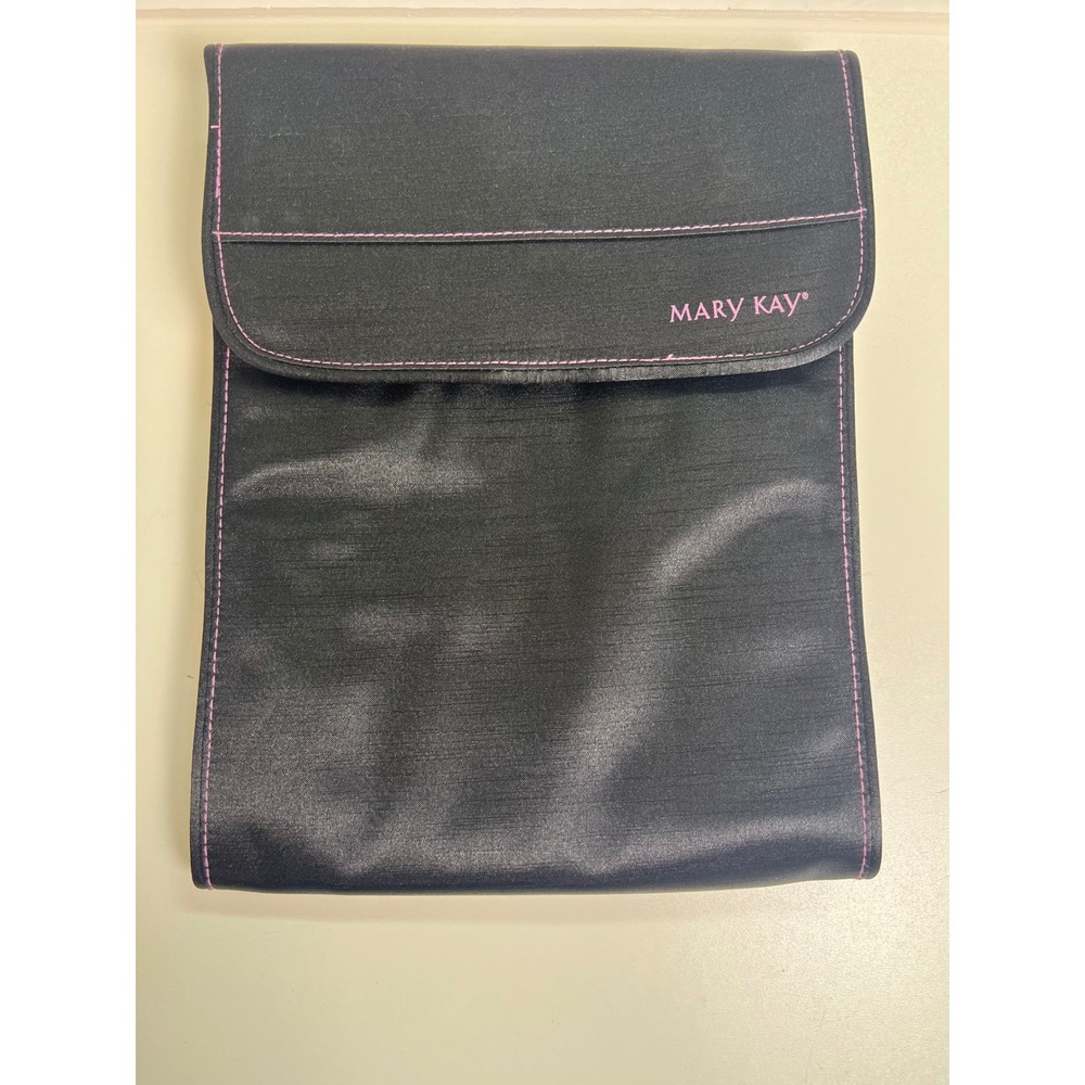 Mary Kay Hanging Travel Bag Cosmetic Makeup Removable Pouches Organizer Black